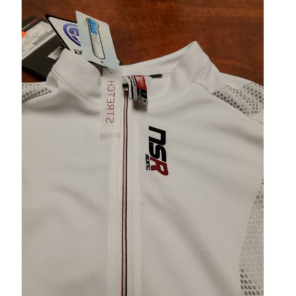 NWT zip jersey jacket athletic biking - Picture 3 of 6